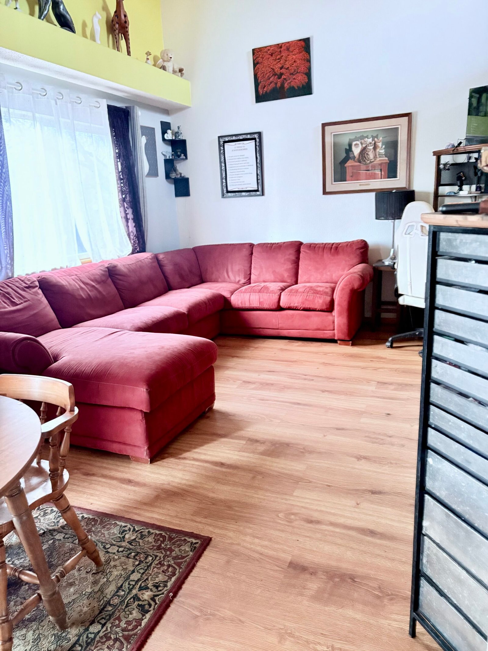 Furbaby Haven living room view 2